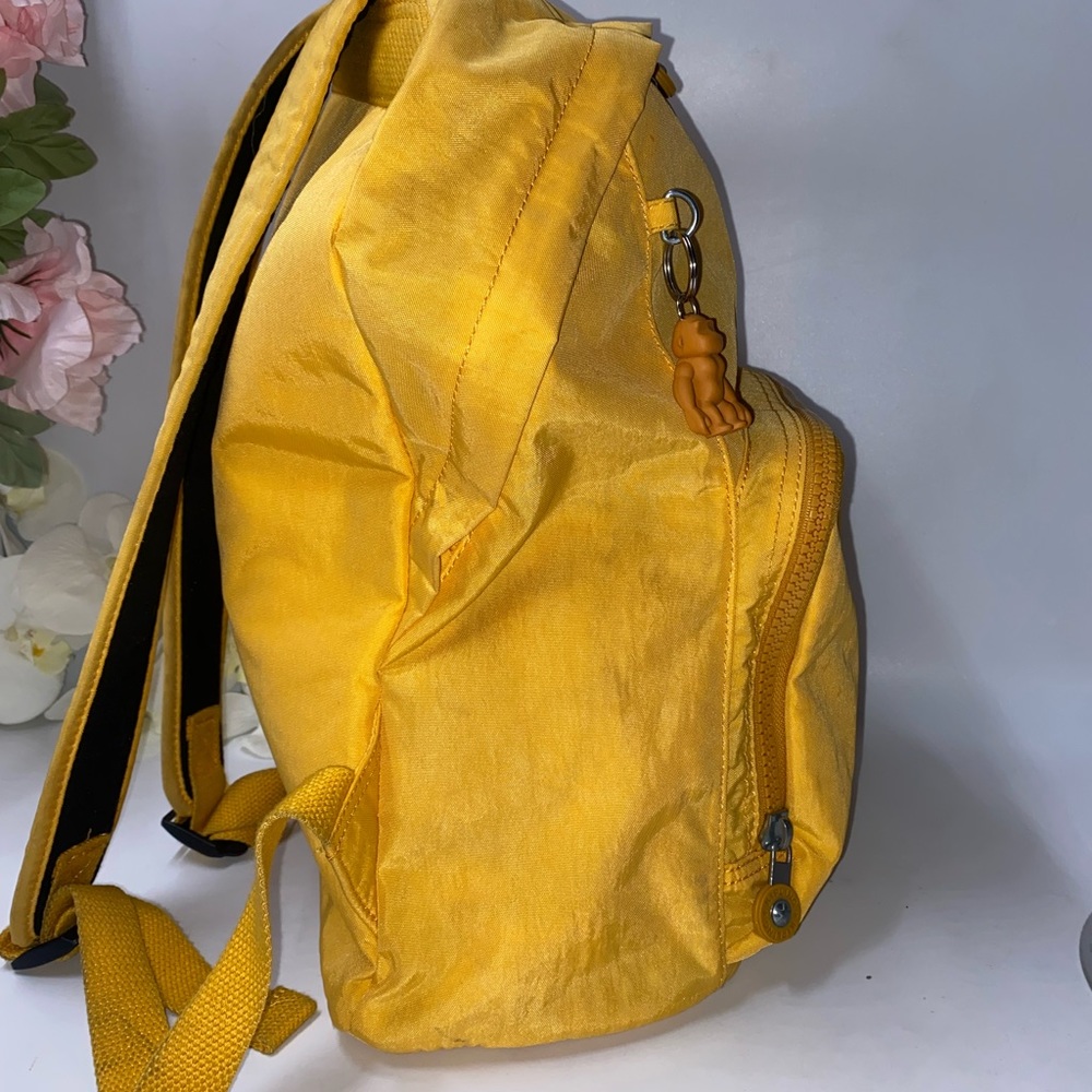 Kipling Nylon Backpack Yellow Large - image 3